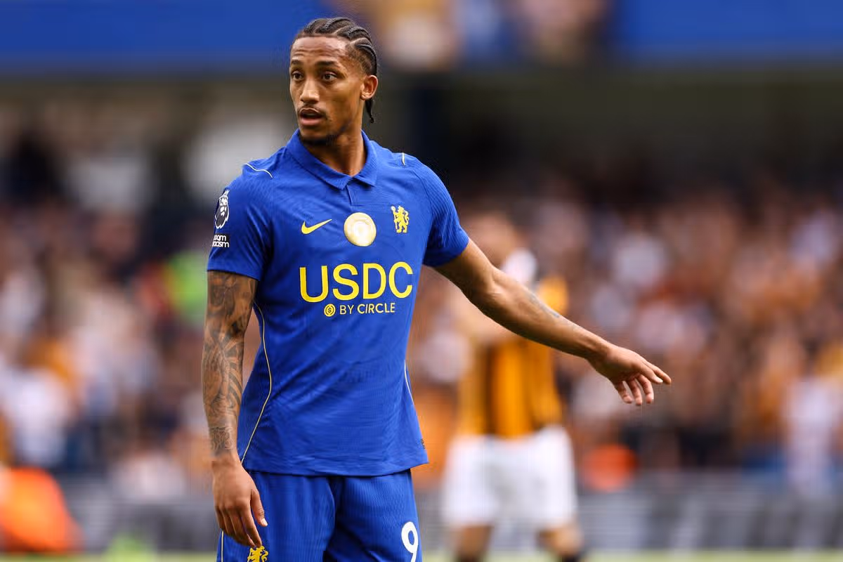 Joao Pedro during the Premier League 2026/27 season Chelsea FC vs Hull City match at Stamford Bridge. 