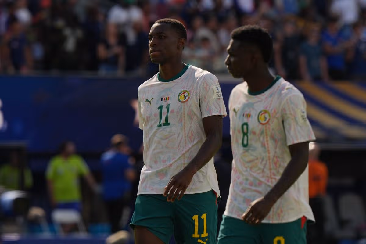 Nicolas Jackson and Lamine Karama from Senegal