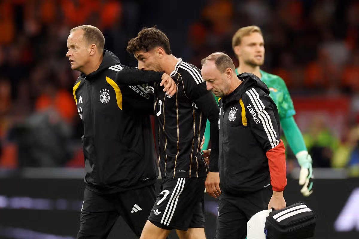 Kai Havertz during the UEFA Nations League 2026/27 group stage match between Netherlands and Germany. 