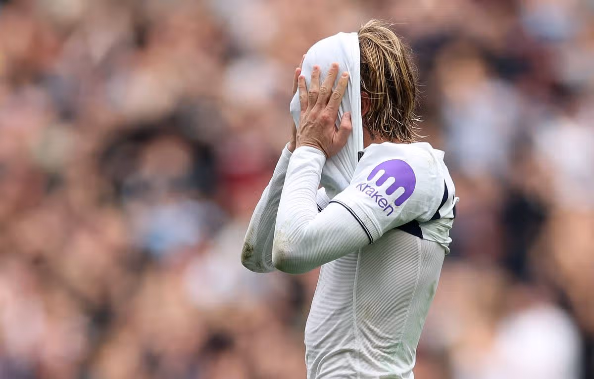 James Maddison during the 2026/27 Premier League match between Tottenham Hotspur and Aston Villa FC at Tottenham Hotspur Stadium. 