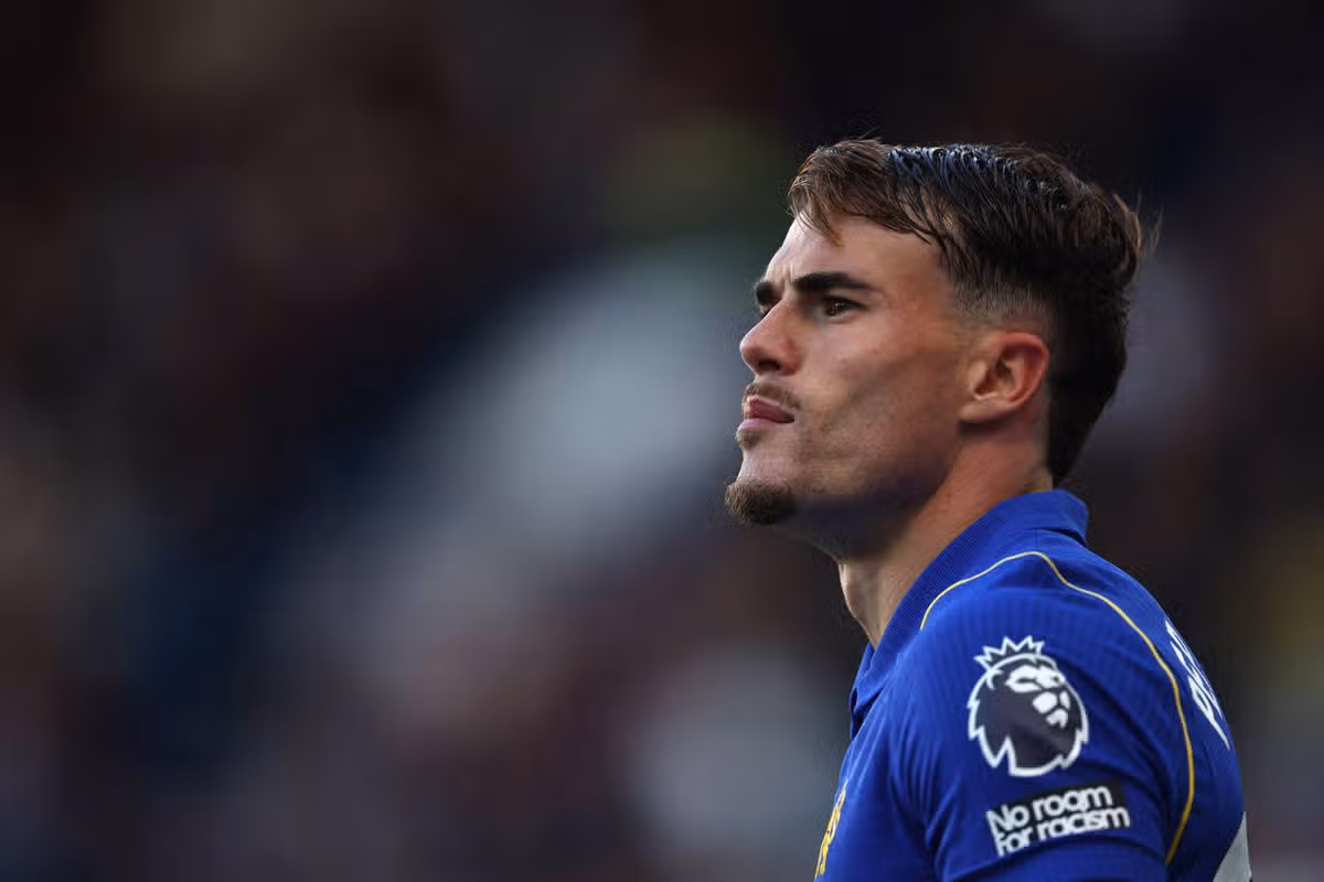 Pep Chavarria during the 2026/27 Premier League match between Chelsea FC and AFC Bournemouth at Stamford Bridge.