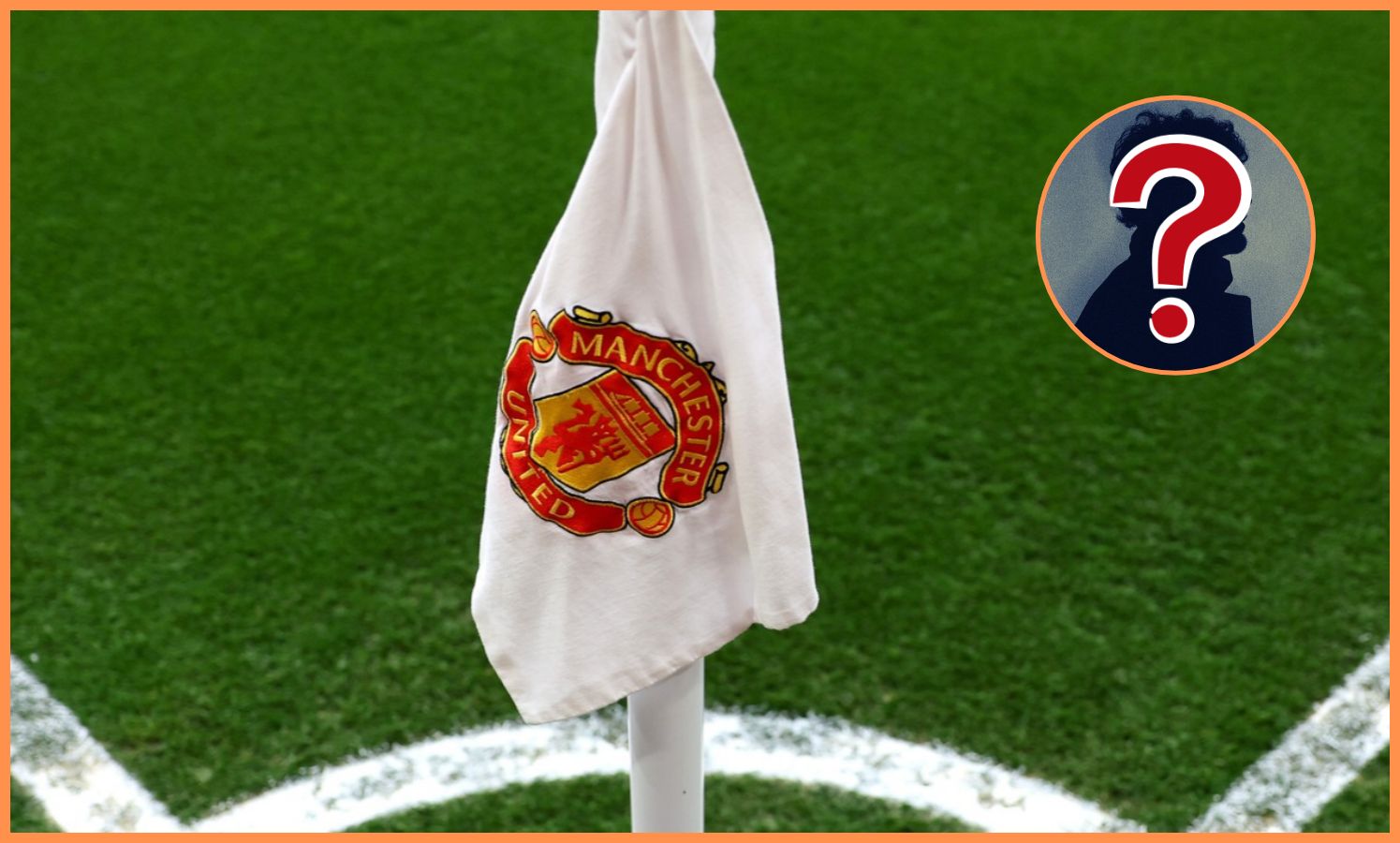 Manchester United corner flag