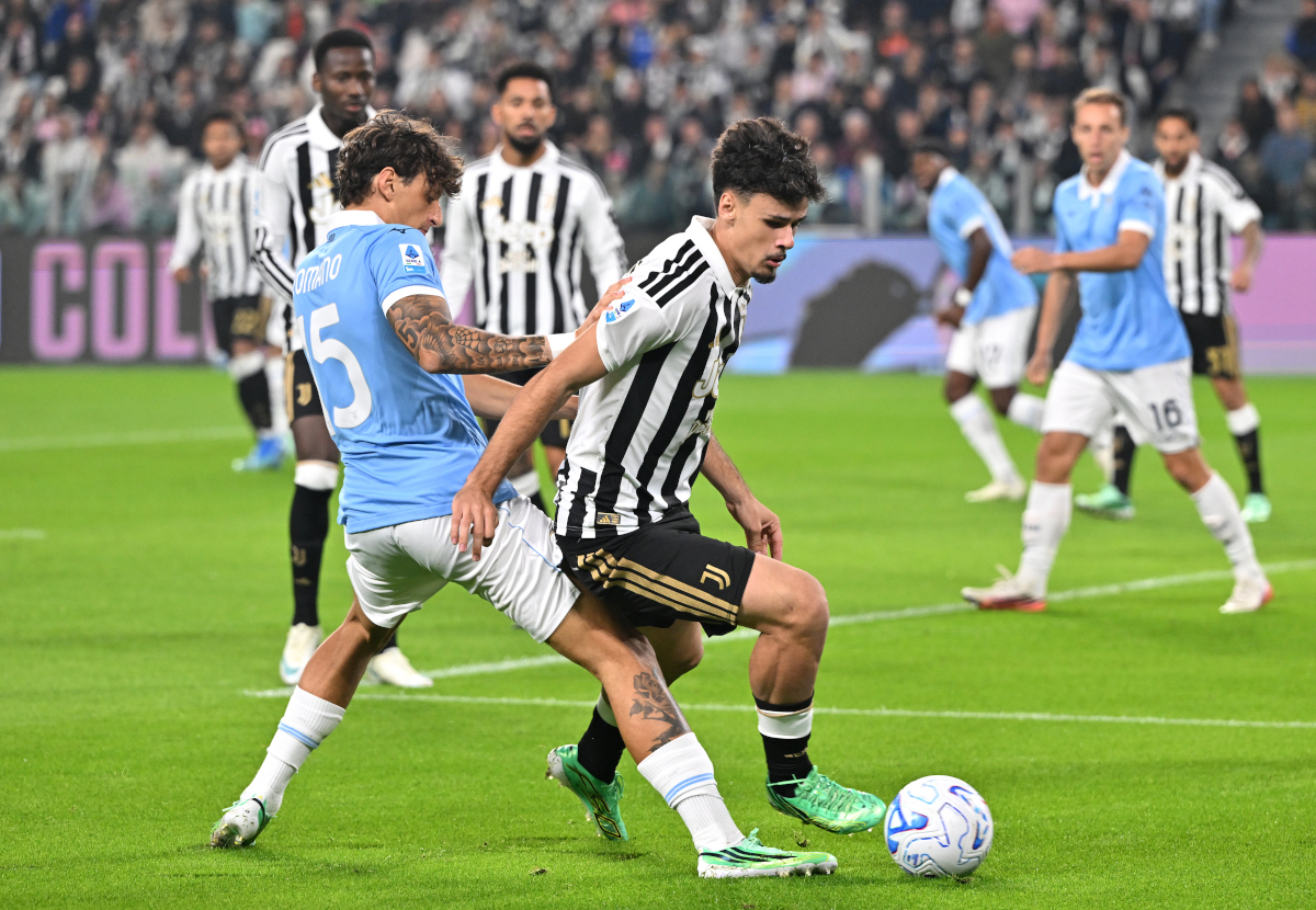 TURIN, ITALY - OCTOBER 18: Juventus vs SS Lazio during the Serie A match at Allianz Stadium on October 18, 2026 in Turin, Italy 