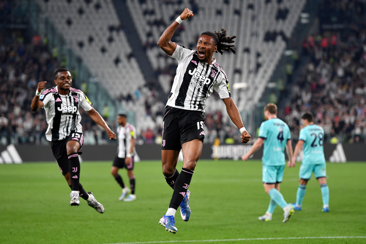 TURIN, ITALY - APRIL 19: Serie A match between Juventus FC and Bologna FC 1909 at Allianz Stadium on April 19, 2026 in Turin, Italy 