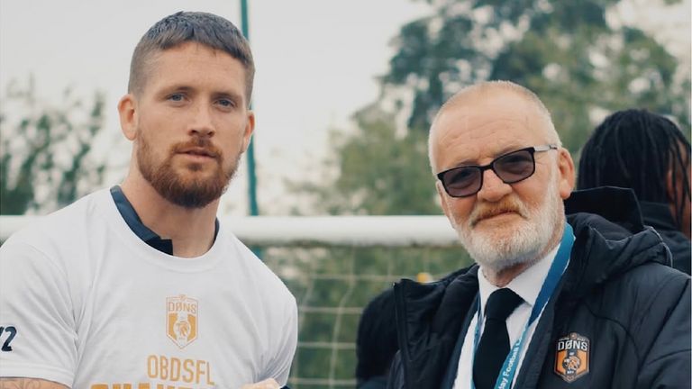 'Mr Old Skool' legacy lives on through John McHugh (right), SE Dons (cc: DonStrapzy_)