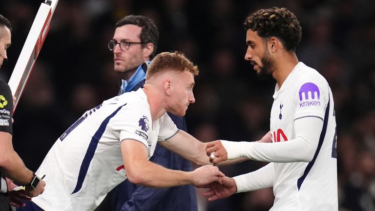 Dejan Kulusevski has also made an emotional return to the pitch for Spurs of late