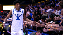 Joaquim Boumtje Boumtje looks like Duke's next star tight end, as LSU enters a new-look roster in its first CBB at-bats.