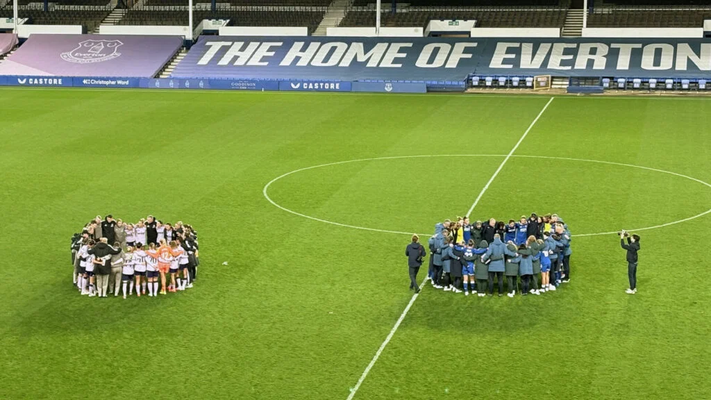 Teams Everton Women v Newcastle United Women's Metro Players' Cup Goodison Park